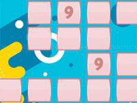 Memory game with numbers