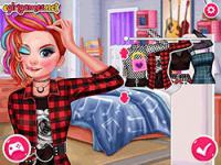 Rebel hairstyle makeover