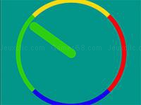 Colorful clock
