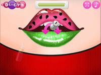 Cute lip design for marinette