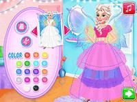 Jeu mobile Princess fairy dress design
