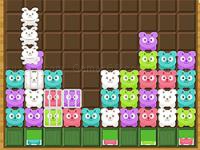 Jeu mobile Match 3 rabbits