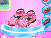 Jeu mobile Little princess fashion shoes design