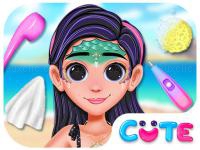 Jeu mobile Superhero violet summer excursion