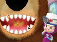 Jeu mobile Girl and the bear dentist game