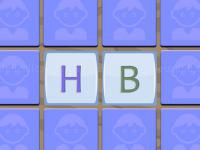 Alphabet memory game