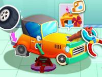 Jeu mobile Animal auto repair shop