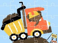 Jeu mobile Dumper trucks jigsaw