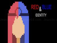 Jeu mobile Red and blue identity