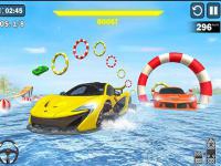 Jeu mobile Water car stunt racing