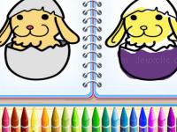 Coloring bunny book