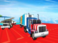 Jeu mobile Impossible truck tracks drive