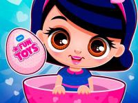 Jeu mobile Cute dolls open eggs