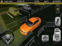 Jeu mobile Night car parking simulator