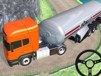 Jeu mobile Off road oil tanker transport truck