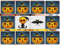 Memory kids halloween game