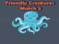 Friendly creatures match 3