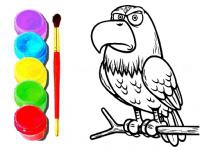 Eagle coloring book