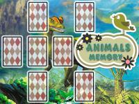 Jeu mobile Animals cards memory