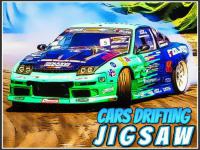 Jeu mobile Cars drifting jigsaw