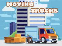 Jeu mobile Moving trucks jigsaw