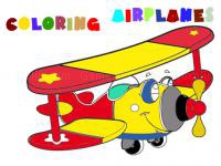 Jeu mobile Coloring book airplane v 2.0