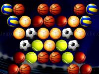 Jeu mobile Bubble shooter golden football