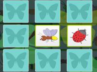 Jeu mobile Kids memory with insects