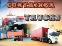 Jeu mobile Container trucks jigsaw