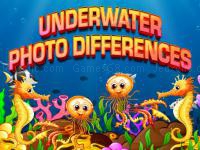 Jeu mobile Underwater photo differences