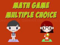 Jeu mobile Math game multiple choice