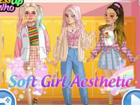 Jeu mobile Soft girl aesthetic