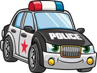 Jeu mobile Cartoon police cars puzzle