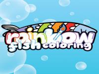 Jeu mobile Rainbow fish coloring