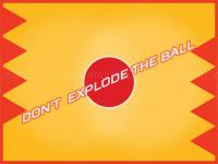 Jeu mobile Dont explode the ball