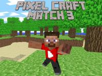 Jeu mobile Pixel craft match 3