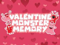 Jeu mobile Valentine monster memory