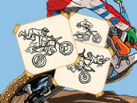Jeu mobile Motocross hero coloring