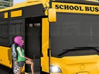 Jeu mobile School bus driving simulator 2020
