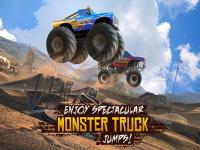 Jeu mobile Monster 4x4 hill climb sims