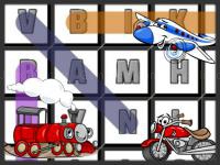 Jeu mobile Word search transport