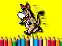 Bts donkey coloring book