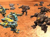 Jeu mobile Mech battle simulator