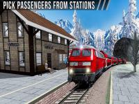 Uphill station bullet passenger train drive game