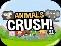 Animals crush match