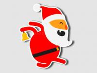 Jeu mobile Santa claus rush