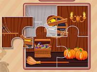 Jeu mobile Witch's house halloween puzzles