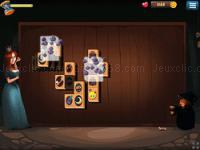 Jeu mobile Amelies magical book: rougelike mahjong