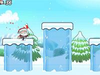 Jeu mobile Santa rush!