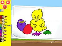 Jeu mobile Color me in easter